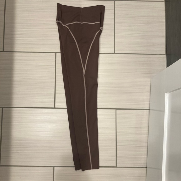 Aerie seamless leggings brown size small - Picture 3 of 4
